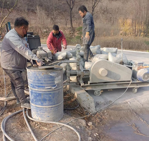 阳春路面下沉注浆